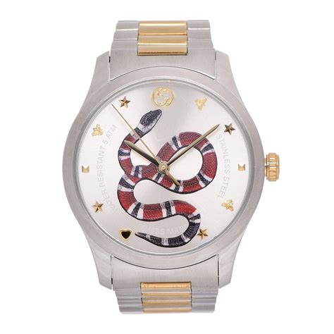 gucci timeless snake watch|gucci g timeless women's watch.